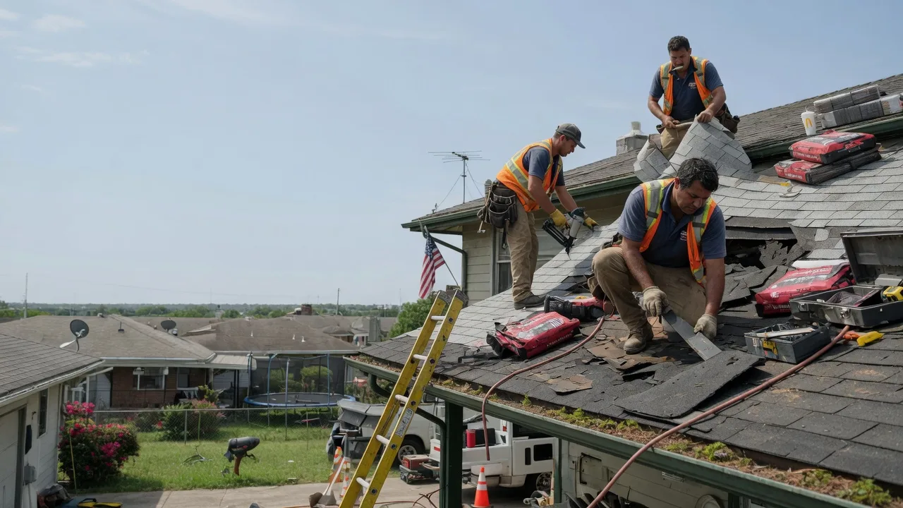 Roof Repair in Aubrey, TX near me
